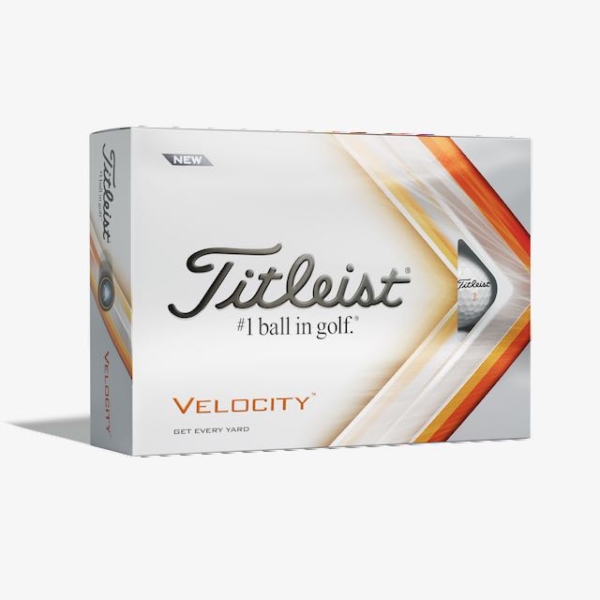 Titleist Velocity golfballen wit