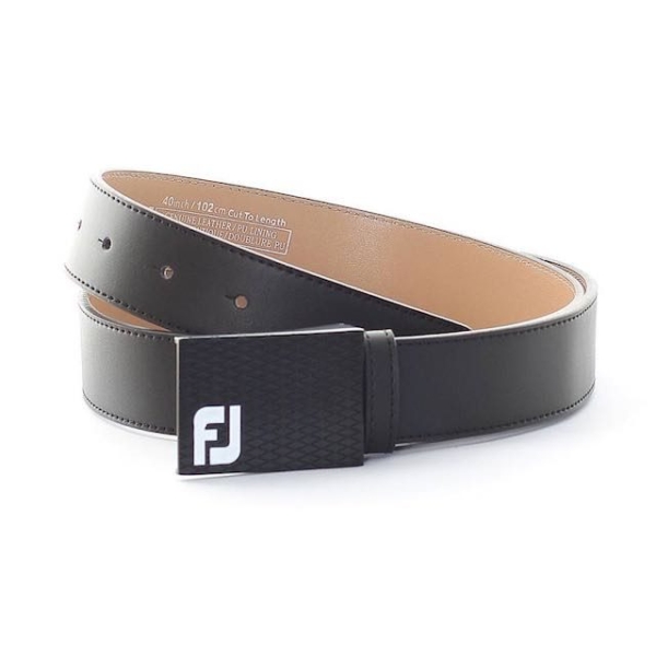 Footjoy leren golfriem zwart