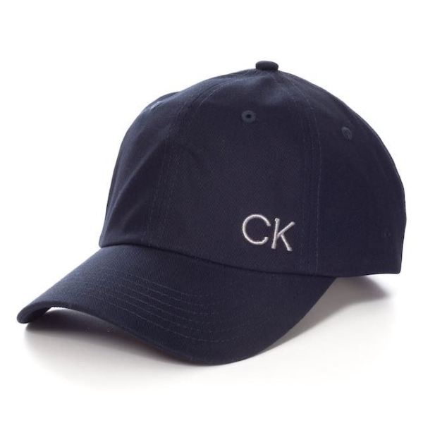 Calvin Klein vintage twill baseball cap navy