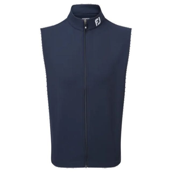 Footjoy full zip vest navy - Afbeelding 2