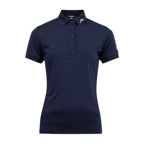 Lindeberg tour tech polo dames navy - Afbeelding 2