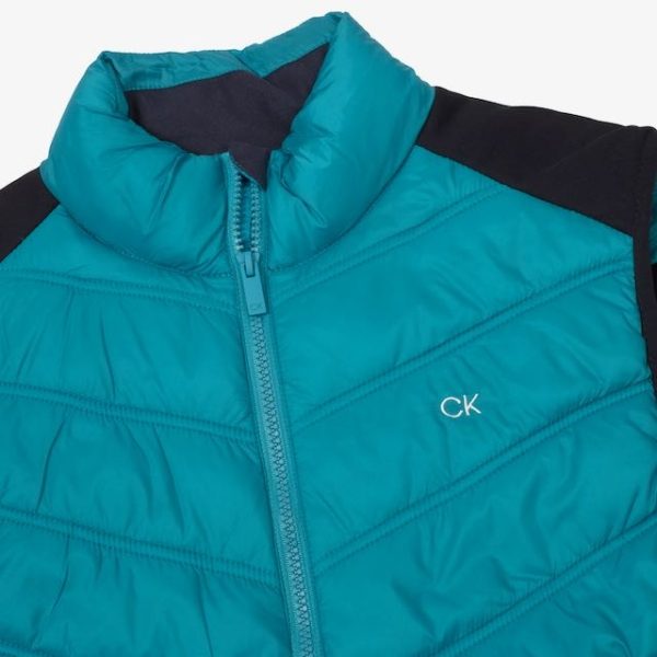 Calvin Klein Frontera hybrid gilet Caribbean blue - Afbeelding 5