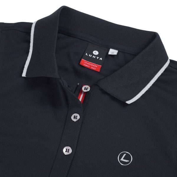 Luhta Kivisaari mouwloze polo navy - Afbeelding 4