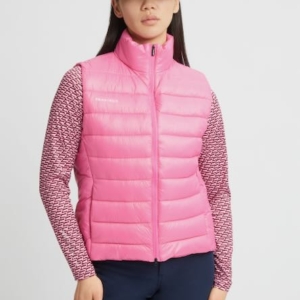 Röhnisch Airlite golf padded vest carmine rose