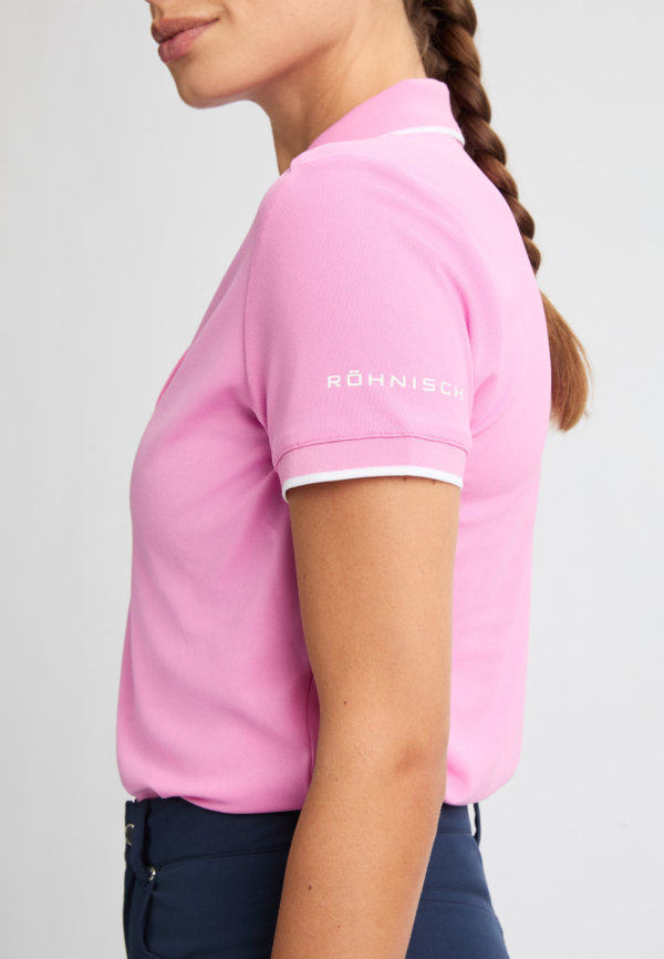 Röhnisch Miriam poloshirt fuchsia pink