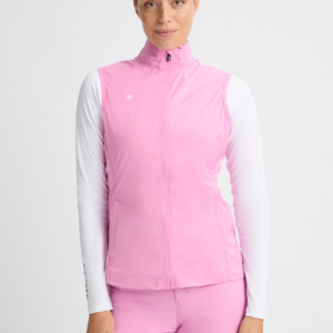 Rohnisch packable ultra light golf vest fuchsia pink