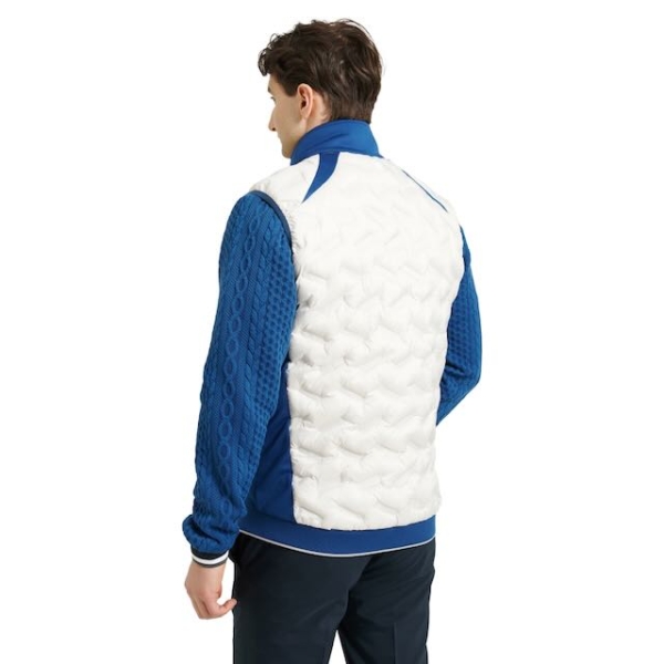 Abacus mens Portrush golf hybrid vest atlantic clam - Afbeelding 2