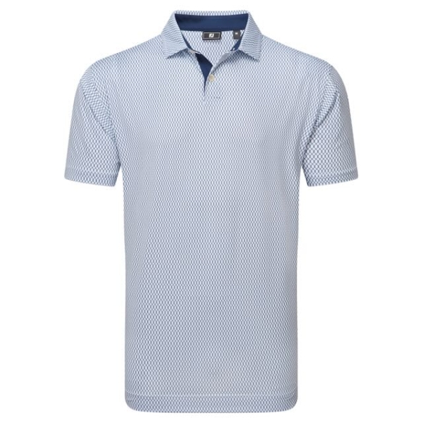 Footjoy heren golfpolo irongate print