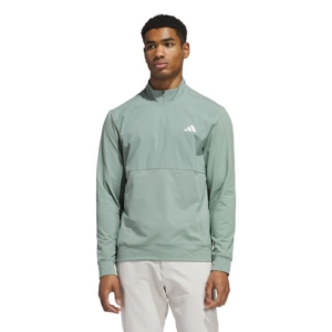 Adidas heren golf sweater silver green