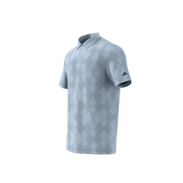 Adidas heren golf polo wonder blue - Afbeelding 2