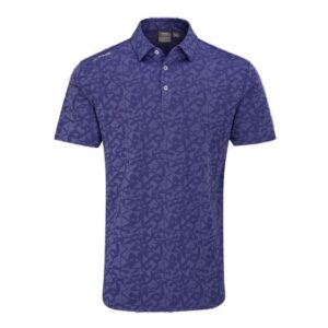 Ping Geo camo jacquard heren golf polo twilight