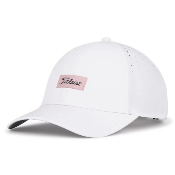 Titleist dames cap charleston breezer white pink