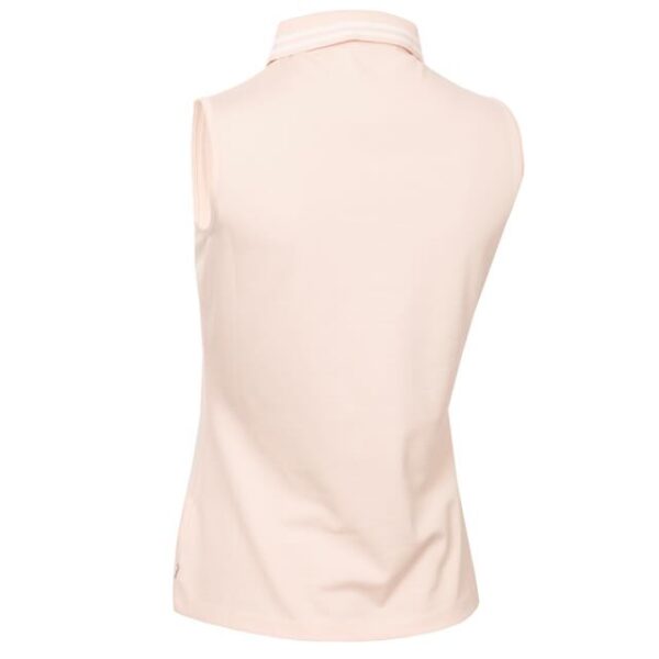 Calvin klein Brightmeadow dames mouwloze golfpolo pink - Afbeelding 4