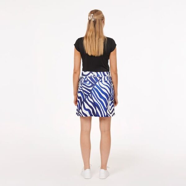 Func Factory Milly golf rokje blue zebra