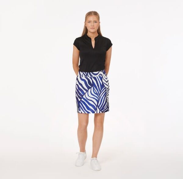 Func Factory Milly golf rokje blue zebra - Afbeelding 5