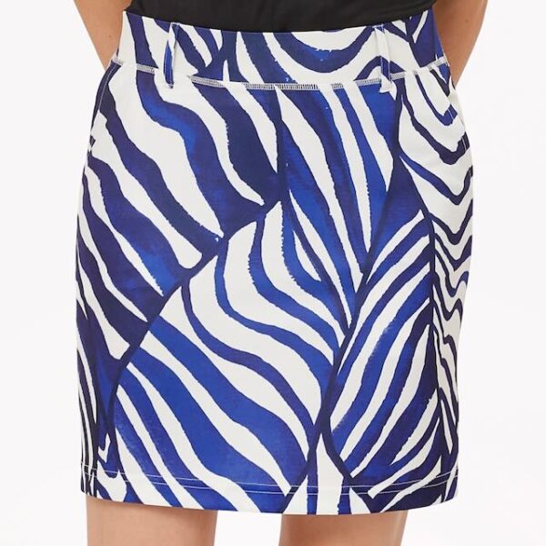 Func Factory Milly golf rokje blue zebra - Afbeelding 2