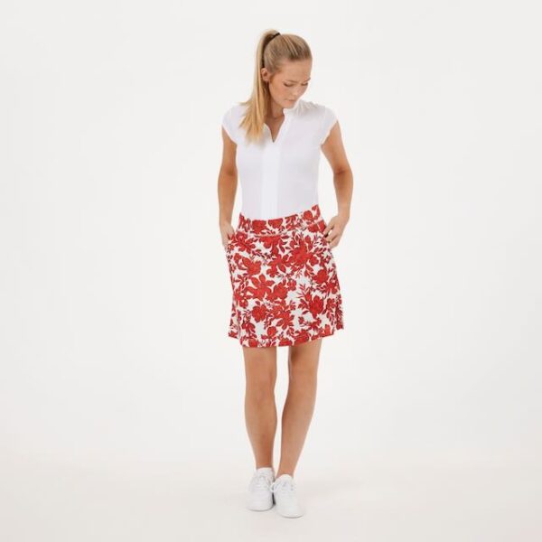 Func Factory Milly golf rokje red flowers