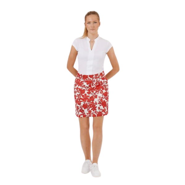 Func Factory Milly golf rokje red flowers