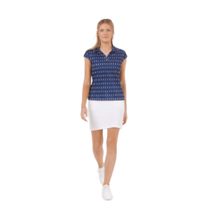 Func Factory Alice golf top blue print