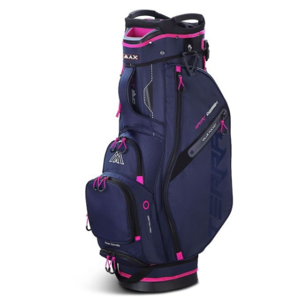 Big max Terra sport cart bag steel blue fuchsia