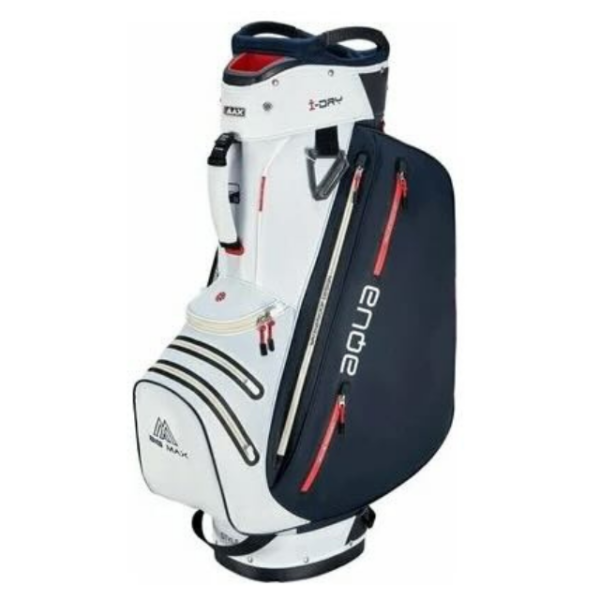 Big max Aqua style 4 waterproof cartbag white navy red