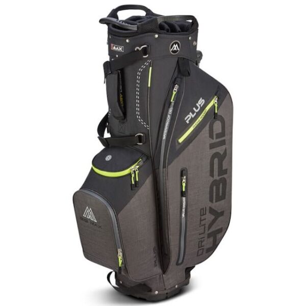 Big max Drilite hybrid plus stand bag black storm charcoal lime